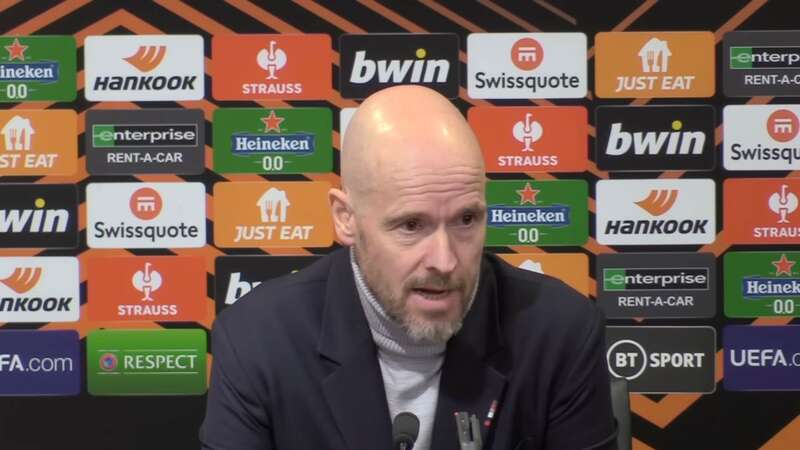 Ten Hag says referee influenced his tactics as Man Utd collapsed against Sevilla