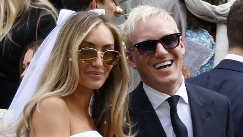 Made In Chelsea star Jamie Laing weds fiancee Sophie Habboo but two co-stars were missing (Image: SplashNews.com)