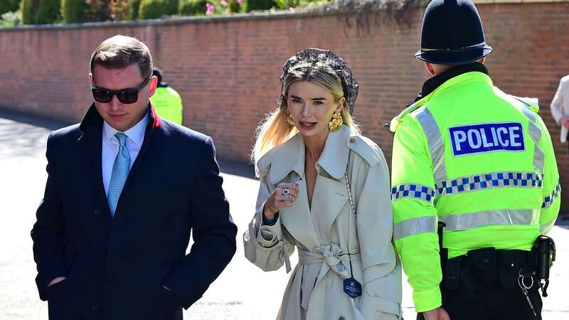 Hollywood actor Dominic West, who plays Prince Charles in The Crown at the racecourse (Image: Julian Hamilton/Sunday Mirror)