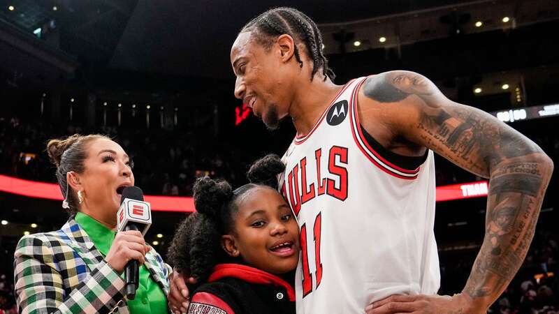 DeMar DeRozan and the Chicago Bulls season ended in Miami on Friday night (Photo Getty Images) (Image: Andrew Lahodynskyj/Getty Images)