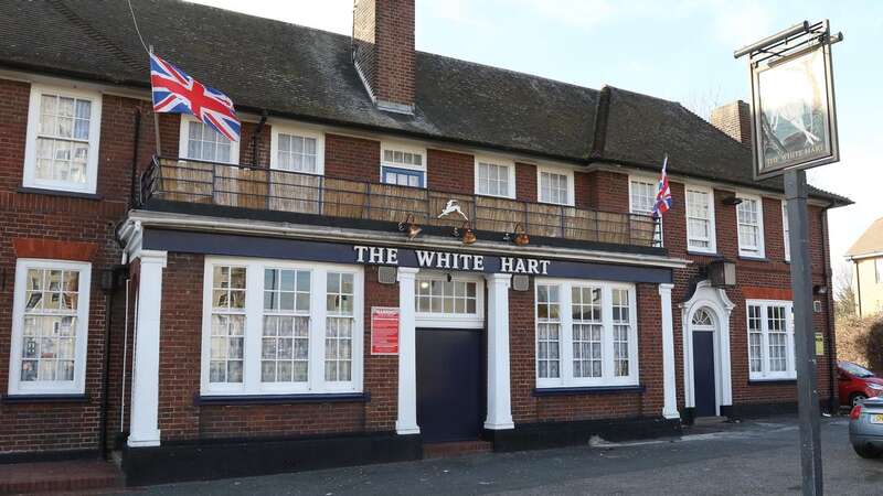 Around five windows at the boozer, which made headlines after it had a number of offensive dolls on display, were damaged at around 12.40am this morning