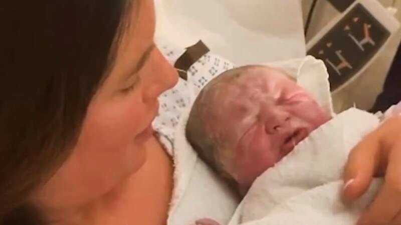 MIC star Binky Felstead gives birth to third child and shares sweet video