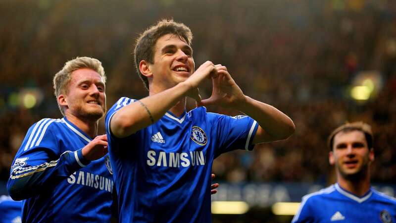 Oscar won two Premier League titles in a five year stint with Chelsea