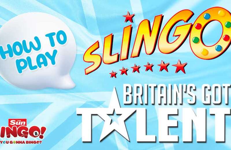 Play Slingo Britain's Got Talent - here are the rules and prizes