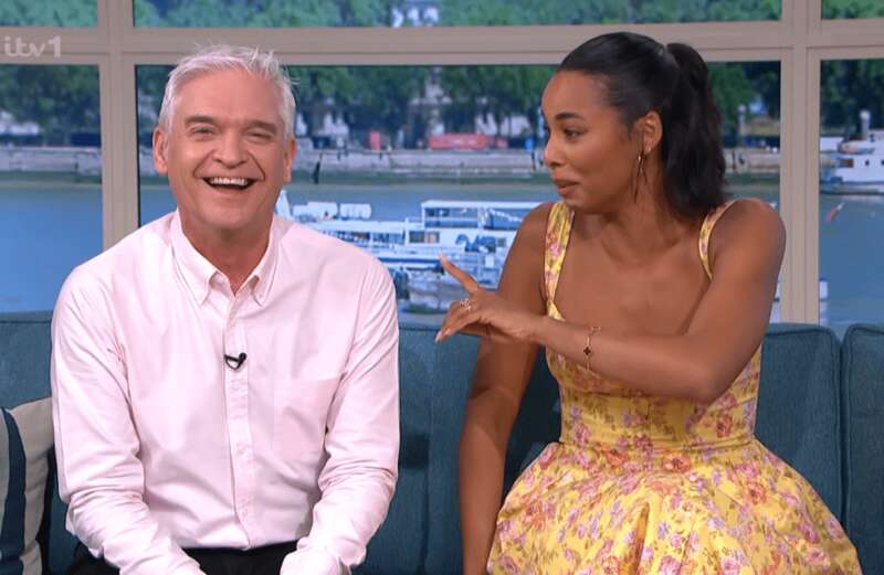 Rochelle Humes begs Phillip Schofield 'stop!' after huge This Morning blunder