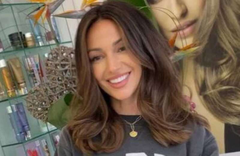 Michelle Keegan looks stunning as she shows off bouncy new hair transformation