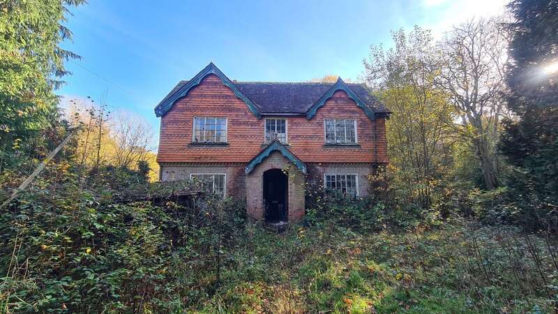 This abandoned home is thought to have once been home to a WWII veteran (Image: mediadrumimages/BeardedReality)