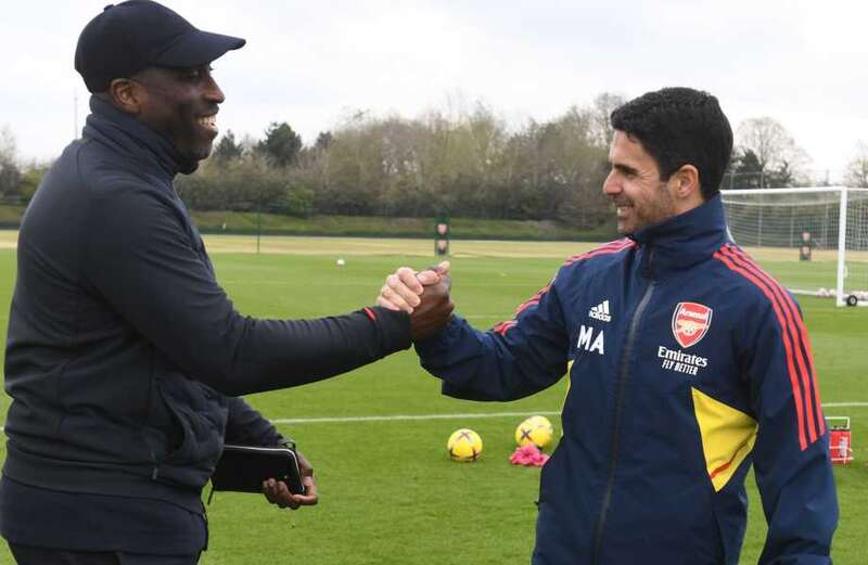 Arteta welcomes Arsenal legends to training ground to instil mental toughness