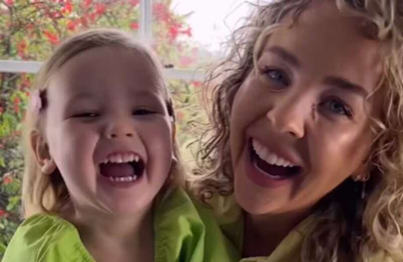 Lydia Bright cruelly mum-shamed for allowing her daughter to run on sofas