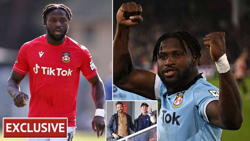 Wrexham star Jacob Mendy has hailed Ryan Reynolds and Rob McElhenney (Image: Paul Ellis/AFP)