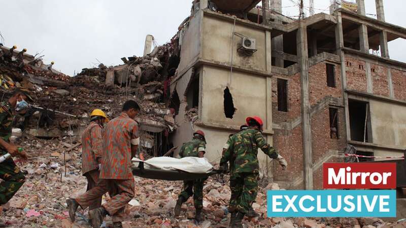 The building in Bangladesh collapsed in 2013, killing 1,134 people (Image: Corbis via Getty Images)