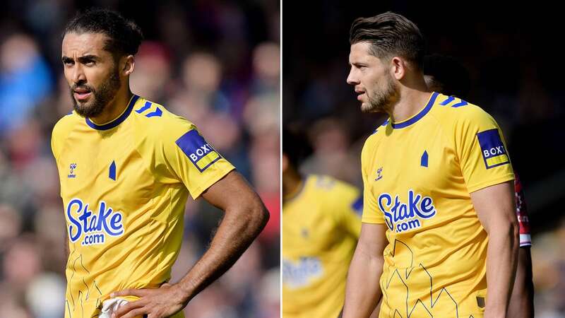 LONDON, ENGLAND - APRIL 22: Dominic Calvert-Lewin of Everton during the Premier League match between Crystal Palace and Everton FC at Selhurst Park on April 22, 2023 in London, England.(Photo by Tony McArdle/Everton FC via Getty Images)