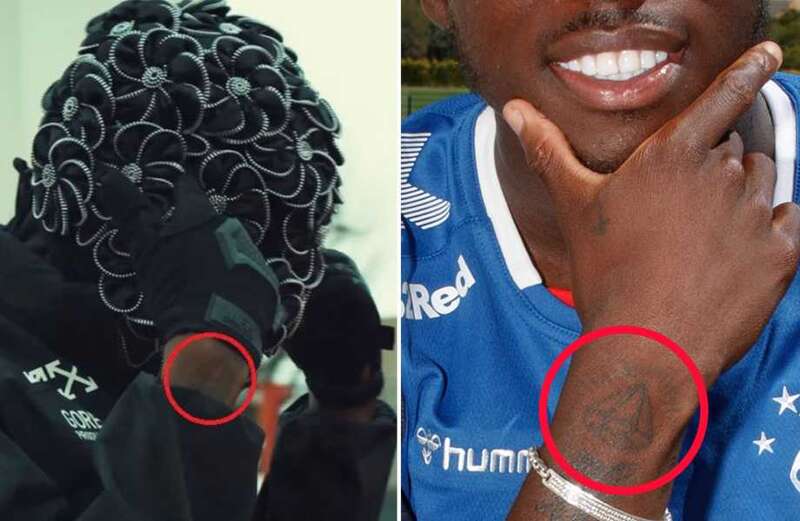 Fans claim they unmasked mystery rapper DIDE due to secret foot star's tattoos