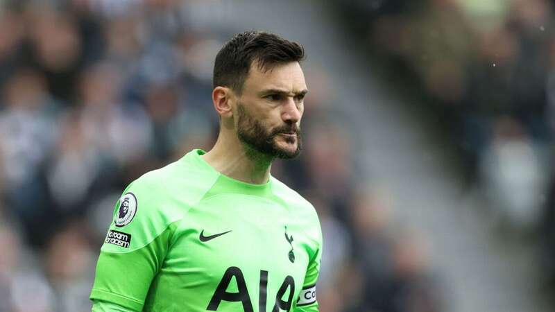 Hugo Lloris was taken off at half-time of Newcastle vs Tottenham