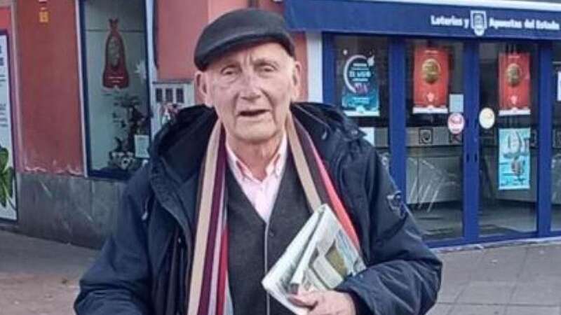 Jesus Martinez, 88, died four months after winning the lottery (Image: Newsflash)