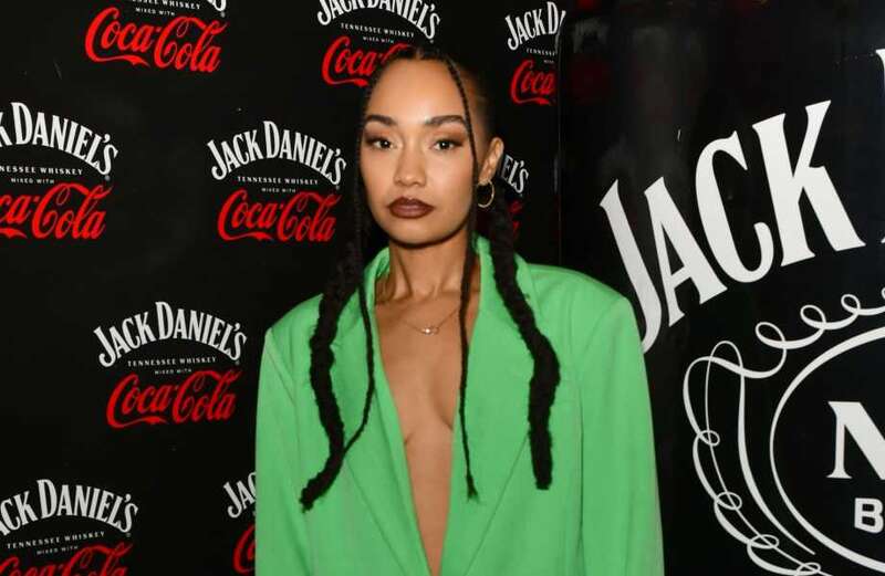 Little Mix’s Leigh-Anne Pinnock goes braless as she heads out in just a jacket