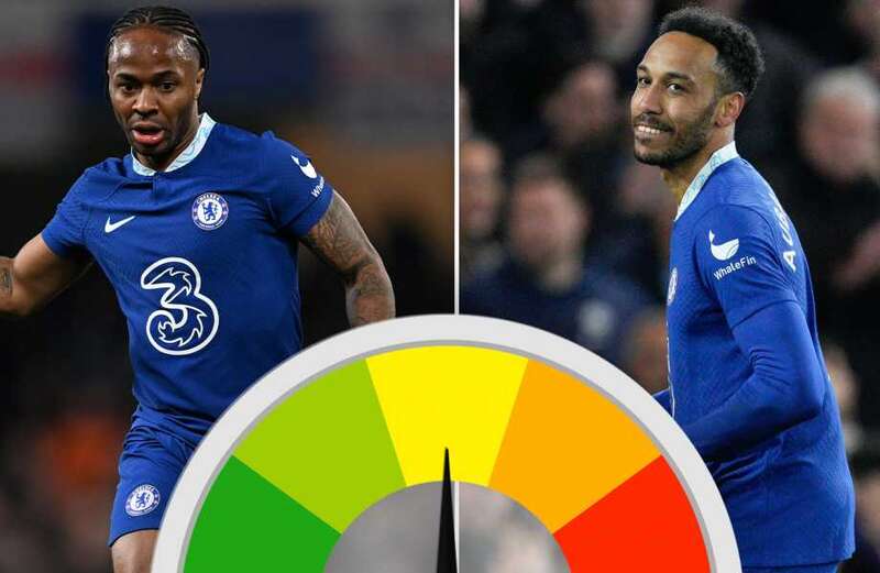 Chelsea ratings: Sterling struggles v Brentford but Aubameyang shows threat