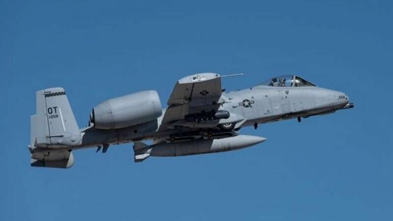 The US military has sent powerful 250-pound bombs on A-10 Warthogs (Image: U.S. AIR FORCE)