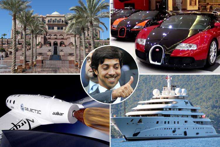 Sheikh Mansour's life of luxury includes a £400m mega yacht