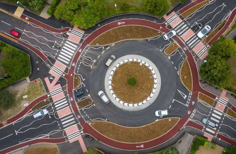 'Bike-friendly' roundabout sees crashes INCREASE…do you know how to use it?