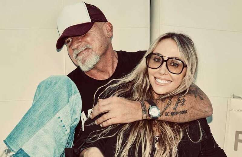 What to know about Tish Cyrus and her second husband Dominic Purcell