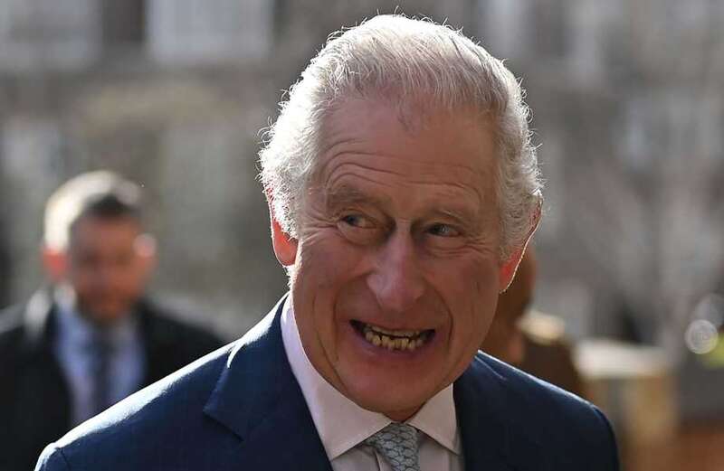 Charles will become 'Golden King' as he is adorned in glittering robes