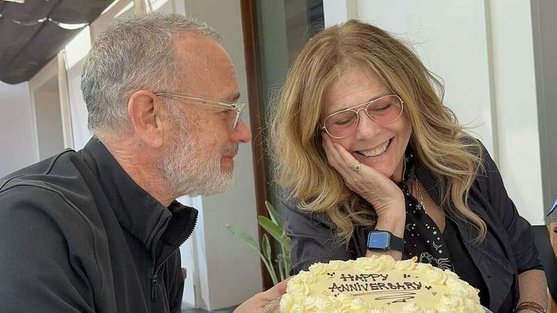 Tom Hanks and Rita Wilson celebrated their anniversary (Image: @ritawilson/Instagram)