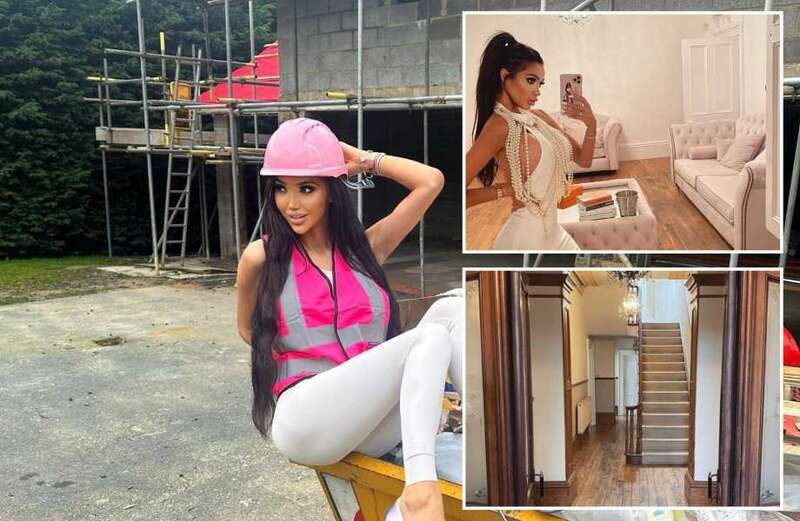 Inside Chloe Khan’s million pound mega mansion as she makes over huge home