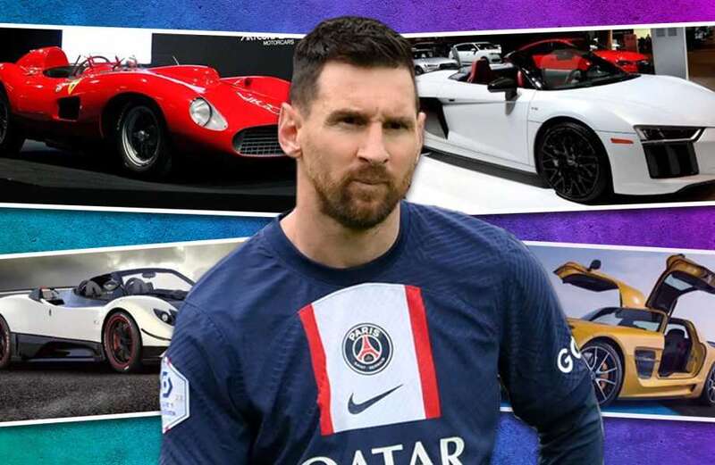 Lionel Messi's amazing car collection including a Ferrari that cost £28m