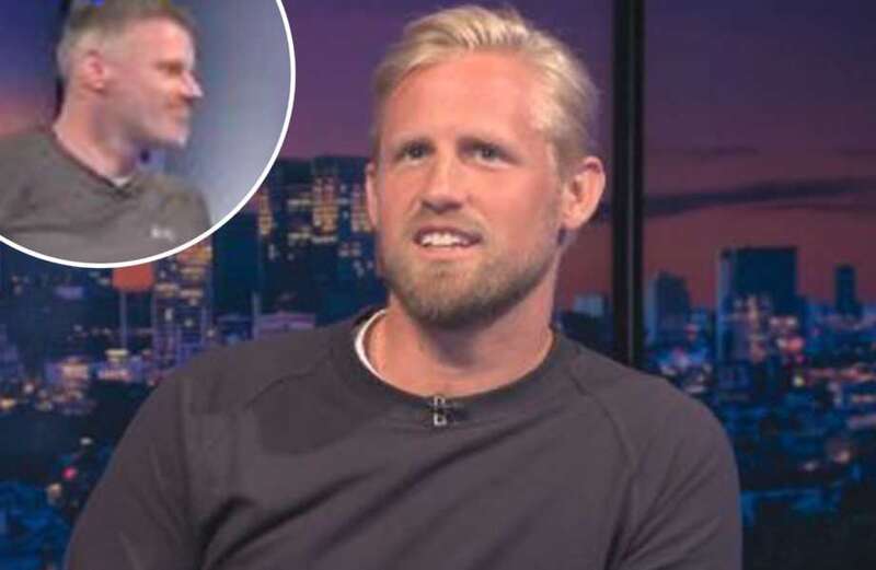 Jamie Carragher hilariously calls out Kasper Schmeichel on Sky Sports