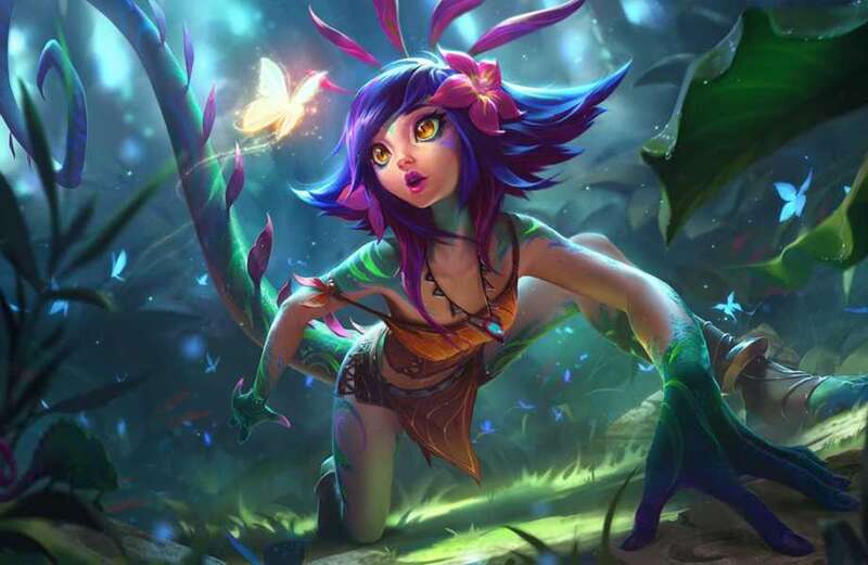 League of Legends players have just noticed the latest buffs for Neeko