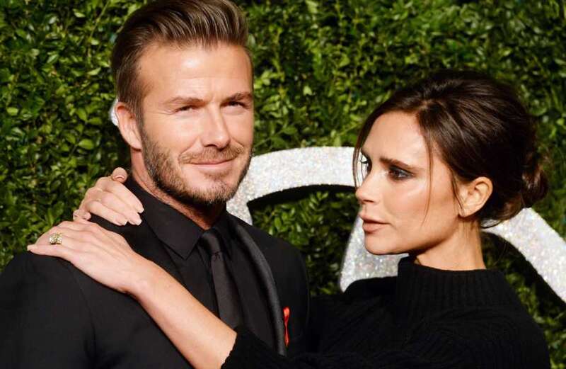 Victoria Beckham posts VERY cheeky picture of David in see-through pants