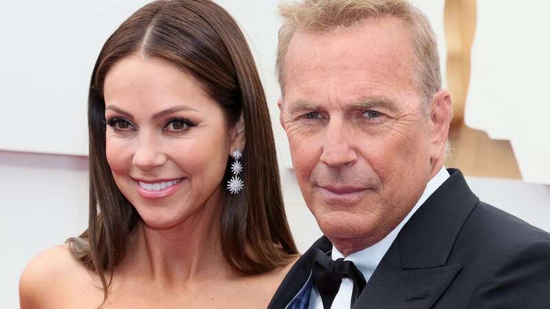 Kevin Costner and his wife