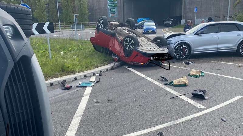 West Midlands Ambulance Service confirmed an elderly man and a younger woman were taken to the Royal Stoke University Hospital (Image: FACEBOOK)