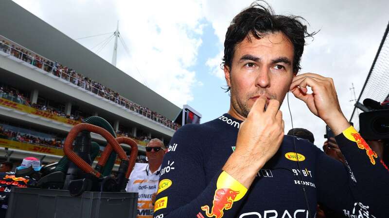 Sergio Perez could not hold off Max Verstappen in Miami (Image: Getty Images)