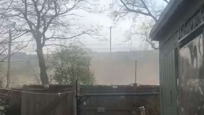 Dust clouds are leaving residents trapped in their own homes (Image: Men Media)