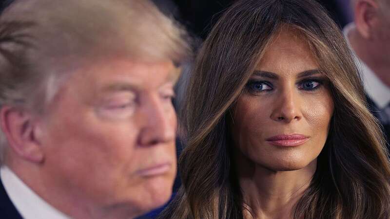 Melania said she was behind Trump