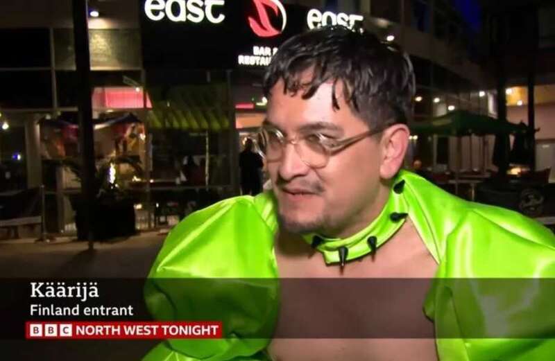 BBC presenter accidentally interviews Eurovision fan instead of 'huge star'