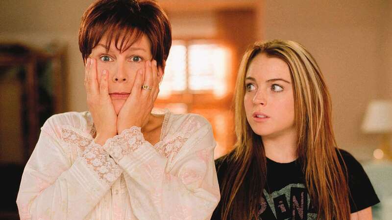 Lindsay Lohan and Jamie Lee Curtis 