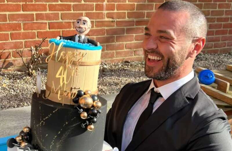 Inside Busted star Matt Willis’ amazing 40th celebrations with incredible cake