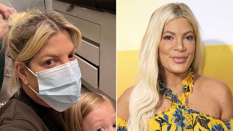 Tori Spelling rushed her children to hospital