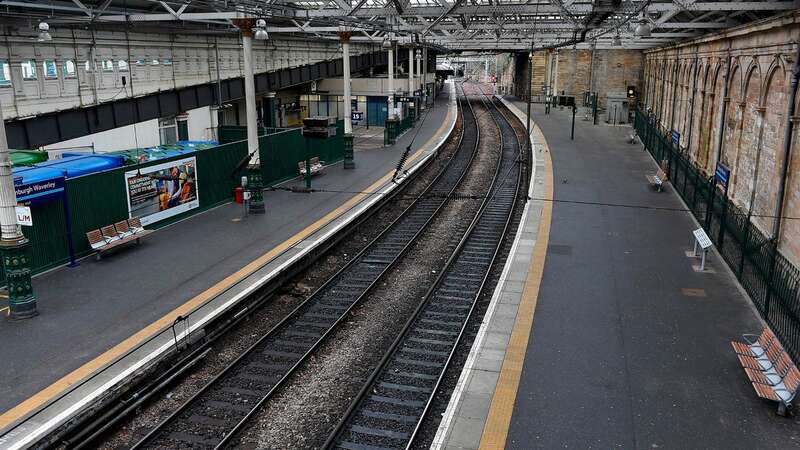 British Transport Police said the teenager sustained serious injuries in the fall at Waverley Station, including an electric shock (Image: Daily Record)