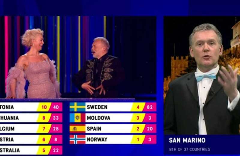 Eurovision crowd sternly warned to stop booing after guest takes swipe at hosts