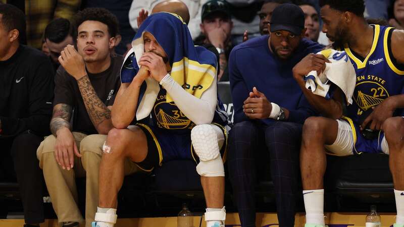 Stephen Curry and the Golden State Warriors were eliminated from the NBA Playoffs by the LA Lakers (Image: Harry How/Getty Images)