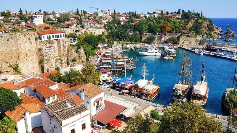 The family were staying at a five star hotel in Antalya, Turkey (stock image)