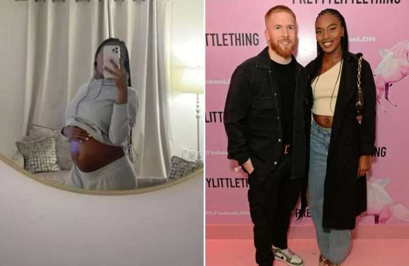 Pregnant Love Island star Chyna Mills shows off growing baby bump