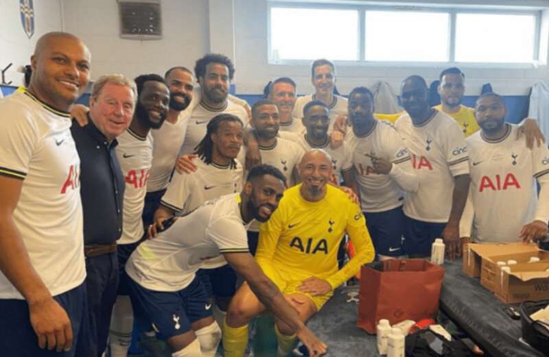 Fans say Spurs legends would 'beat current XI' as they reunite for charity match