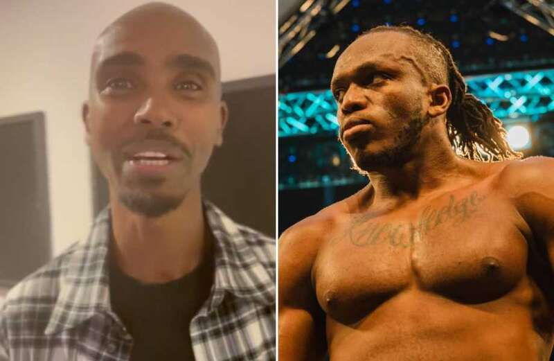 Mo Farah teases shock career change after being inspired by watching KSI