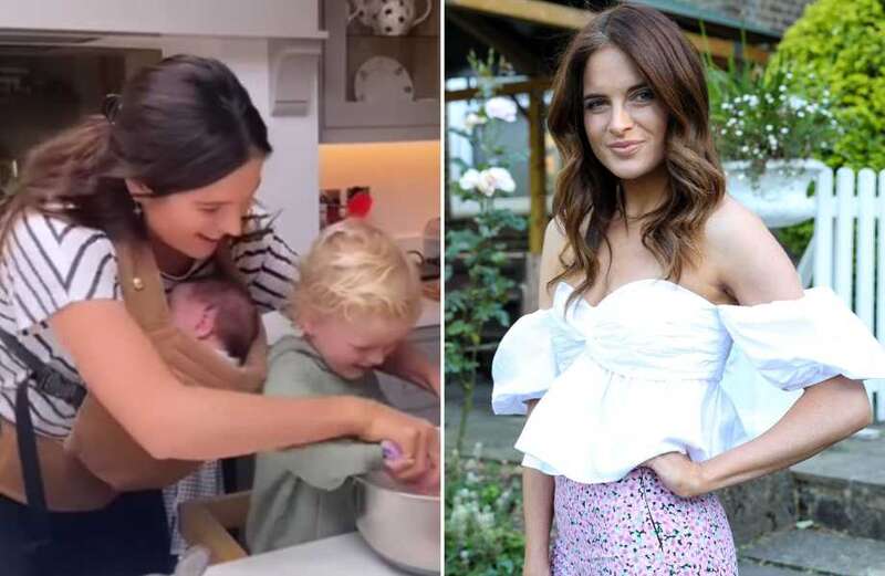 Binky Felstead cruelly mum-shamed after birth of third child