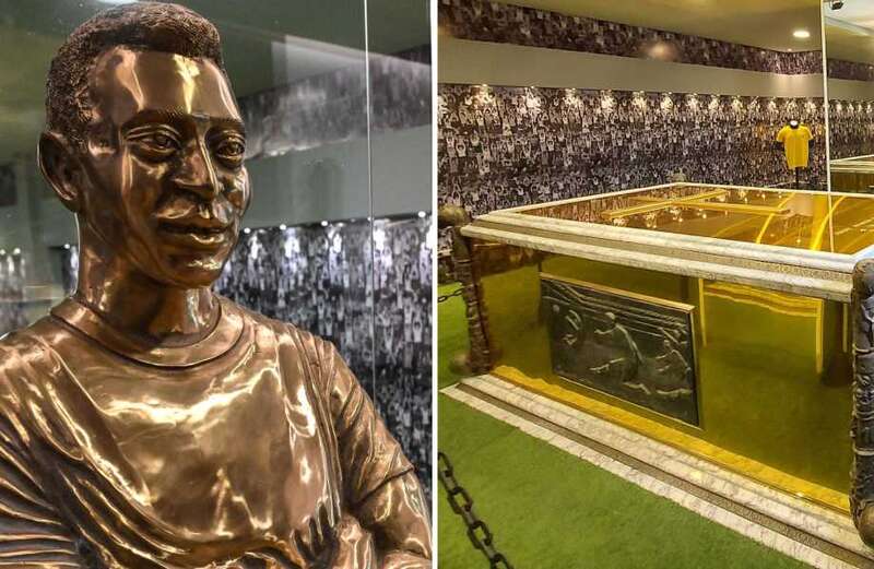 Inside Pele's tomb in world's tallest cemetery where fans can pay respects